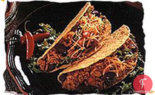 Easy Chicken-Rice Tacos