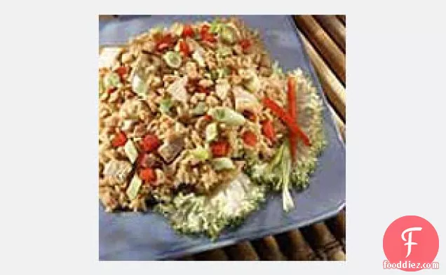 Asian Chicken and Rice Salad