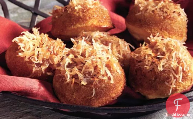 Upside-Down Coconut-Maple Corn Muffins