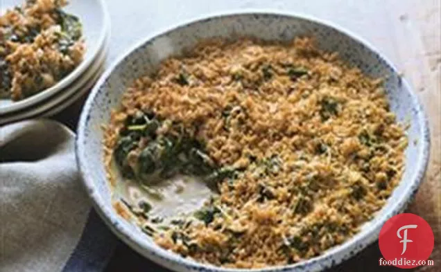 Cheddar Jack Creamed Spinach