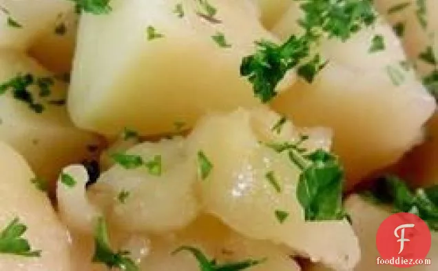 Herbed Potatoes with Sauce