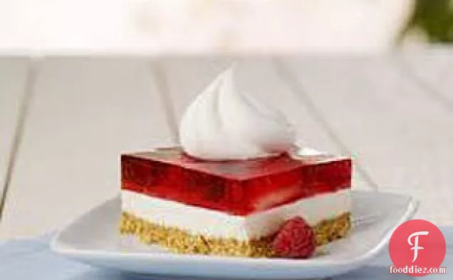 Strawberries & Cream-Cheesy Dessert