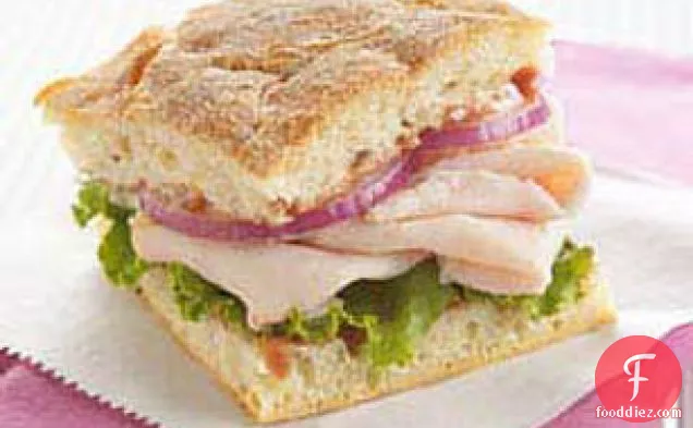 Tangy Raspberry-Turkey Sandwich