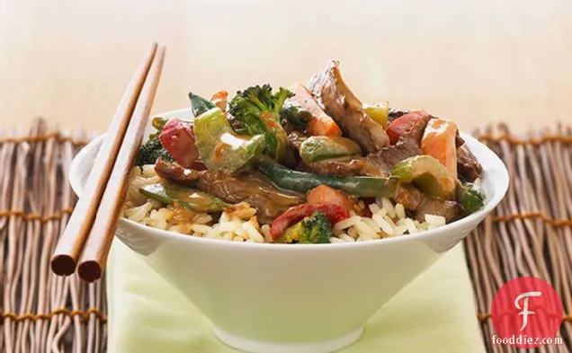 Sirloin Stir-Fry for Two