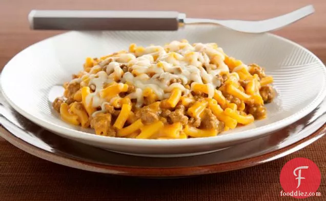 Mac & Cheese Skillet Lasagna