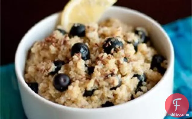 Blueberry Lemon Breakfast Quinoa