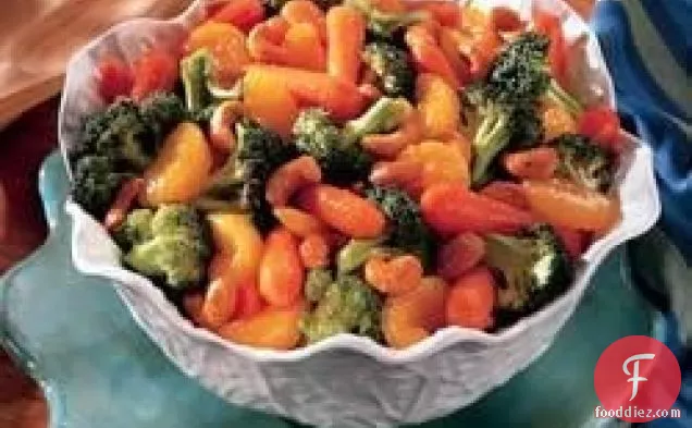 Broccoli and Carrots with Oranges
