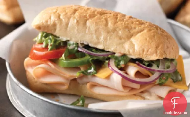 Creamy Italian Sub Sandwich