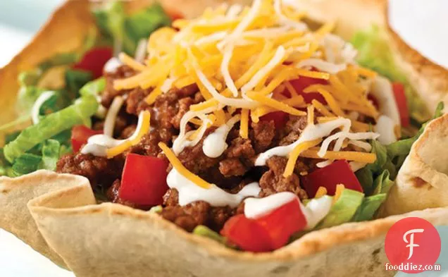 सप्ताह की रात टैको सलाद