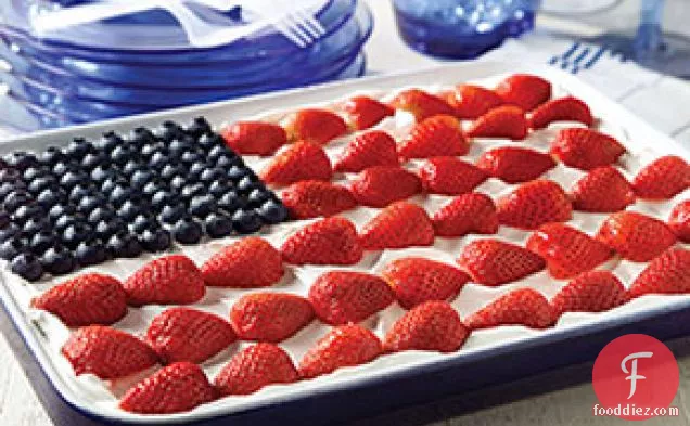 JELL-OÂ® Easy Patriotic Flag Dessert