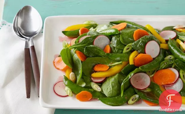 Spinach & Sugar Snap Pea Salad