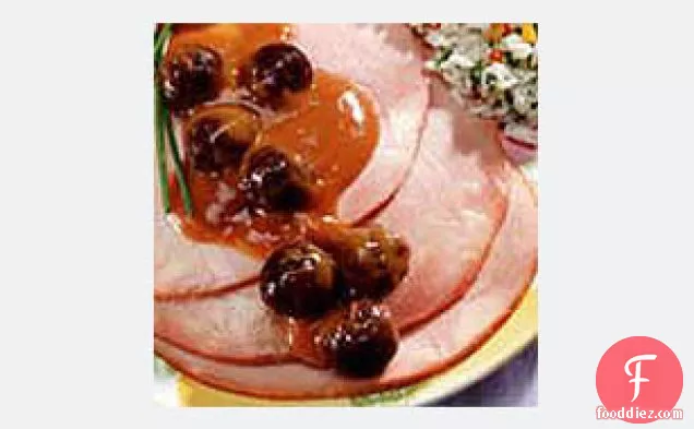 Cherry Dijon-Glazed Ham