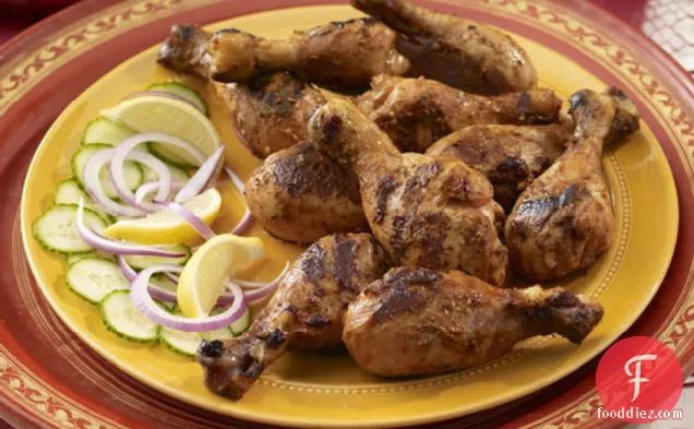 भारतीय तंदूरी बीबीक्यू चिकन