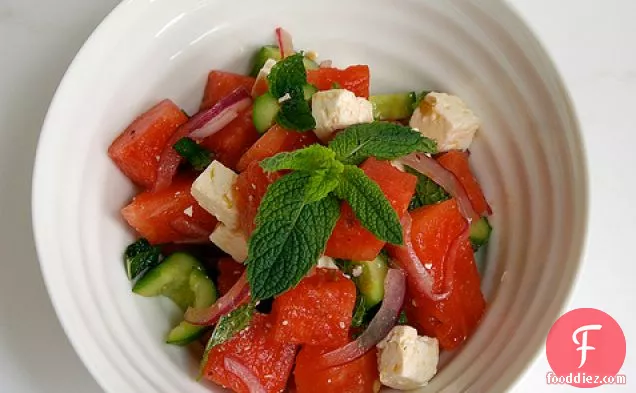 Feta-watermelon Salad With Mint