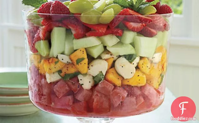 Melon-and-Mozzarella Salad