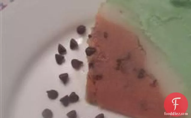 Raspberry-Lime Sherbet 'Watermelon