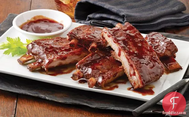 Sweet 'n Spicy BBQ Ribs