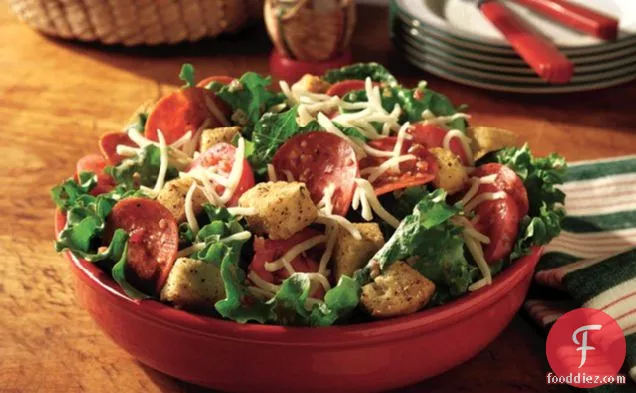 Top Your Own! Pizza Salad