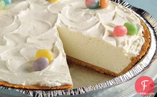 Fluffy 2-Step Easter Cheesecake