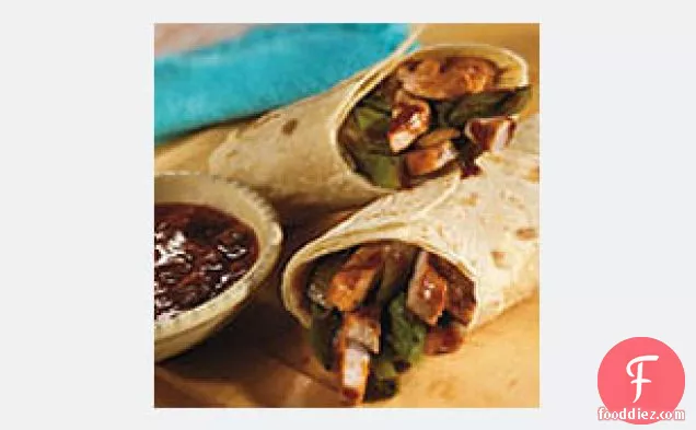 BULL'S-EYE Grilled Pork Wraps