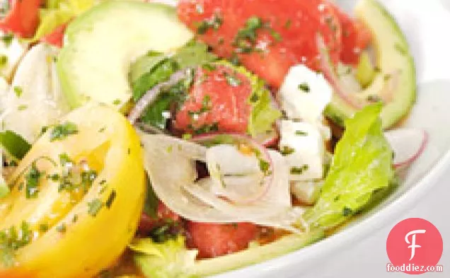 Heirloom Tomato And Watermelon Salad