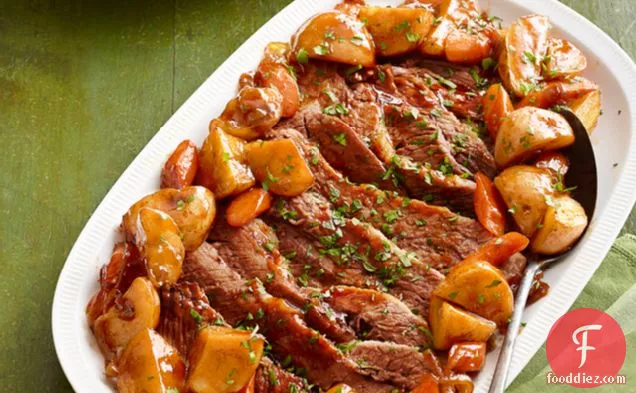 ओवन बीबीक्यू ब्रिस्केट