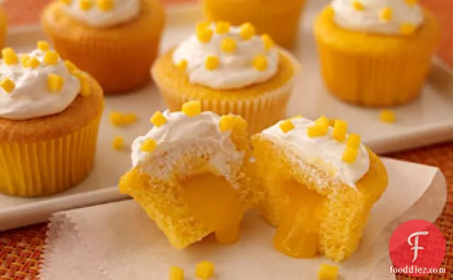 Mango-Cream Cupcakes
