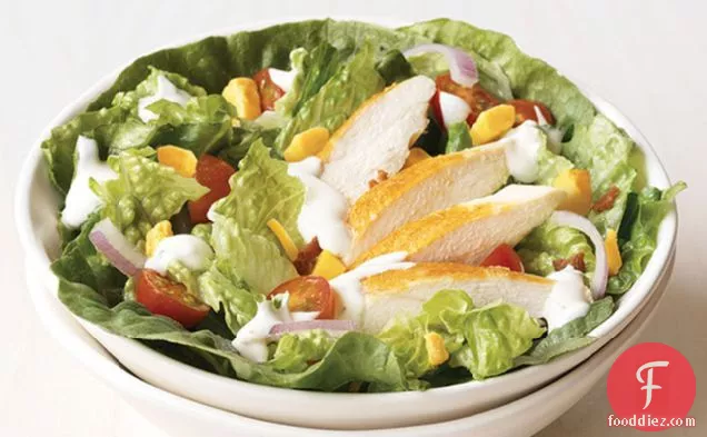Easy Chicken Ranch BLT Salad