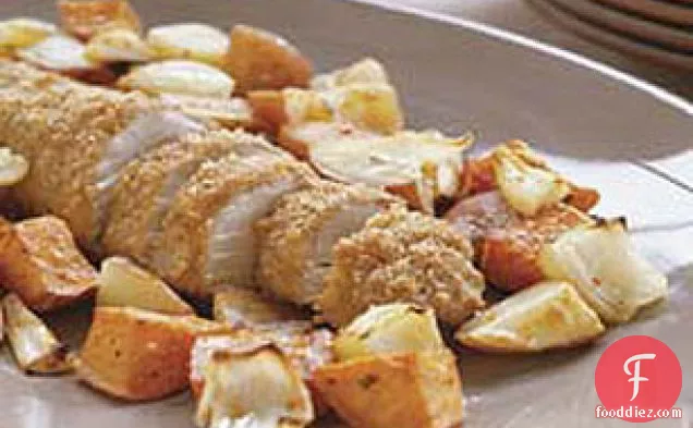 Pork Tenderloin with Roasted Vegetables