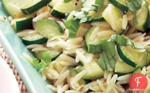 Orzo And Zucchini Salad