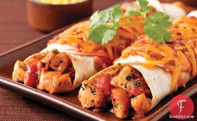 Cheesy Chicken Enchilada Dinner