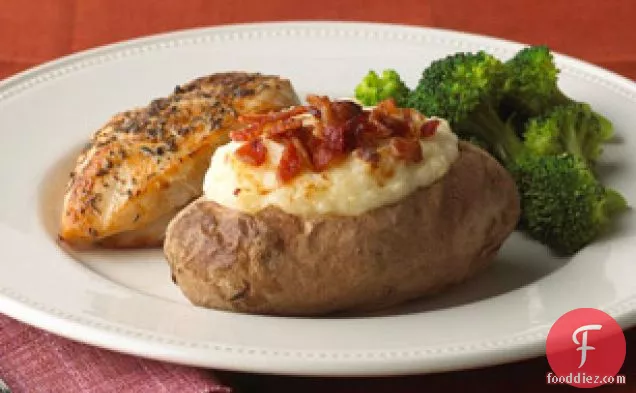 Twice-Baked Potatoes with Bacon