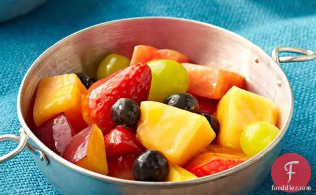 Fruit Salad With Pudding