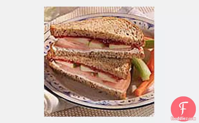 Turkey Crunch Sandwich