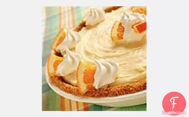 Frozen Orange Cream Pie