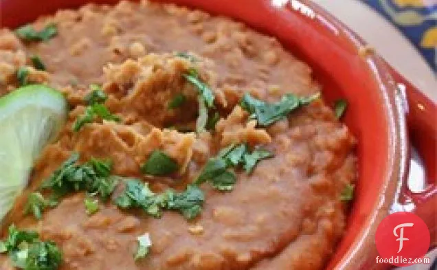Quick and Easy Refried Beans