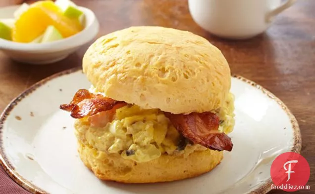 Bacon & Egg Biscuits