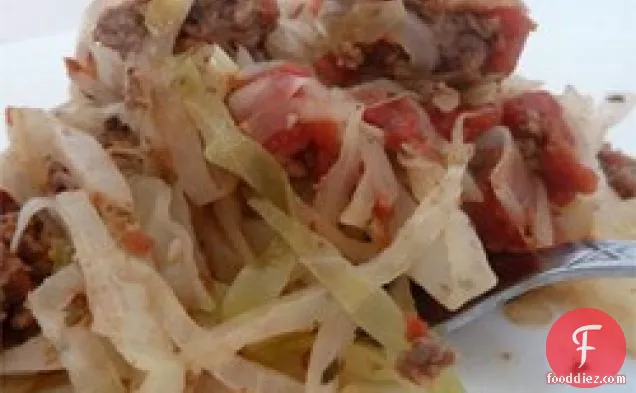 Ground Beef and Cabbage