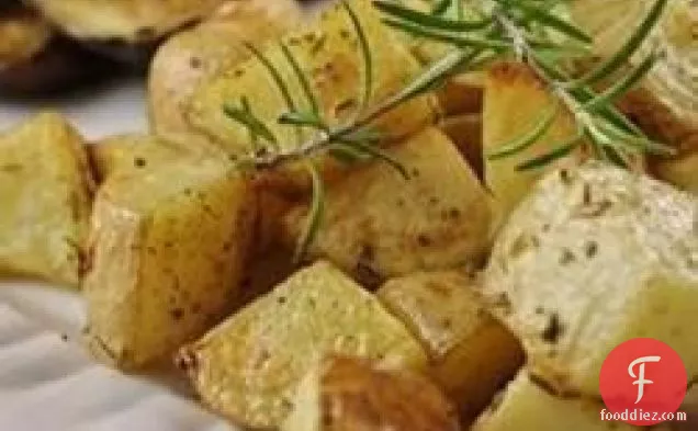 Healthier Oven Roasted Potatoes