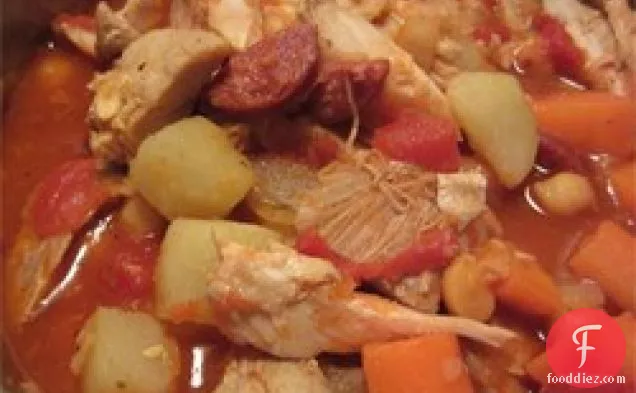 Spanish-Style Chicken Stew