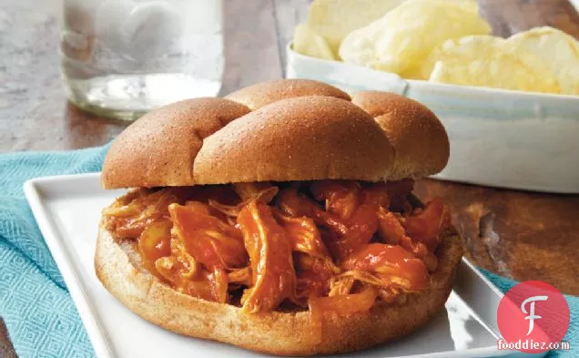 Pulled Chicken Sandwiches