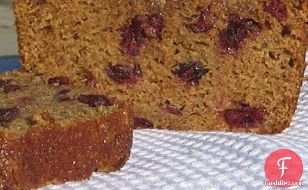 Zucchini Bread With Dried Cranberries