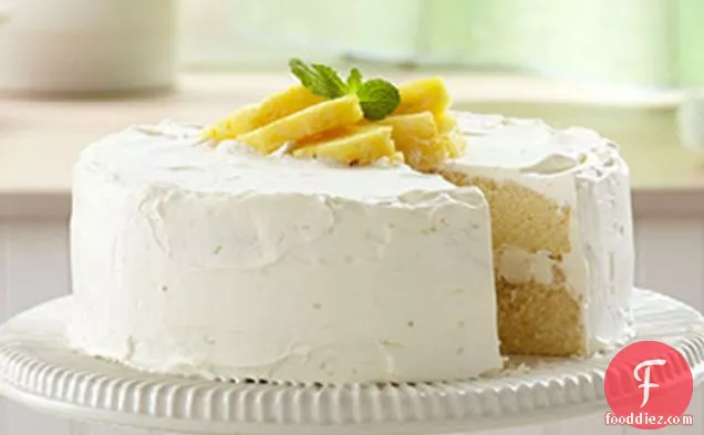 Pineapple Mojito Cake