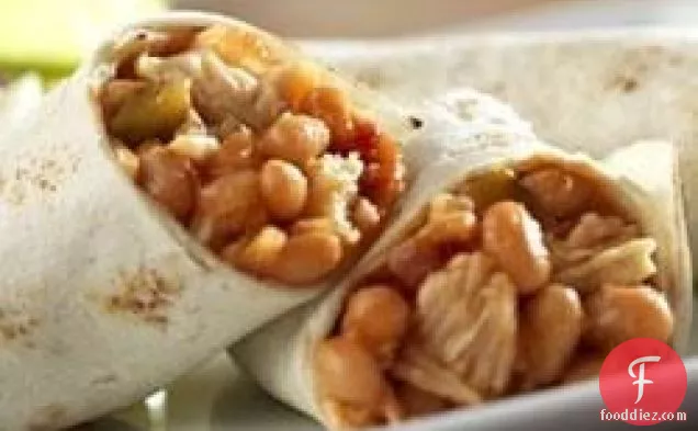 Campbell's® Chicken and Bean Burritos