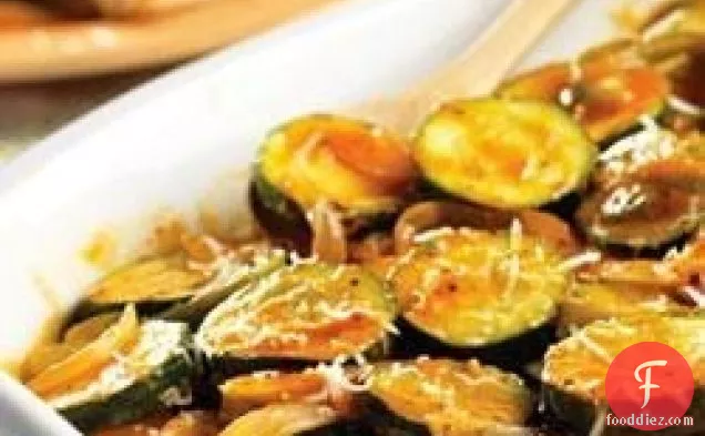 Tomato-Basil Zucchini