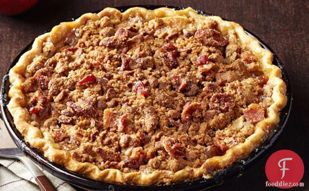 Bacon-Bourbon Apple Pie