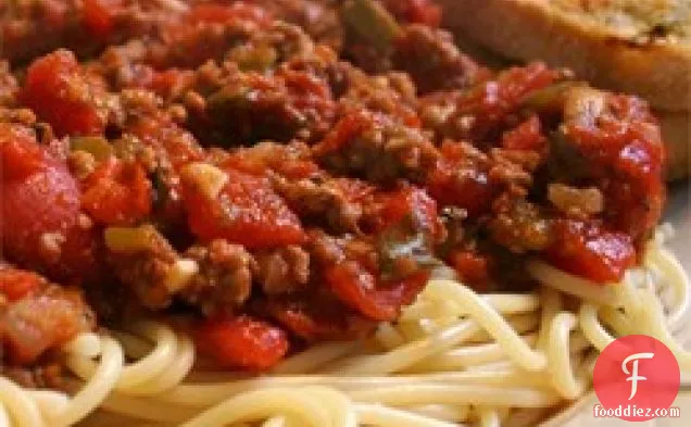 Lots O'Veggies Sausage Spaghetti Sauce