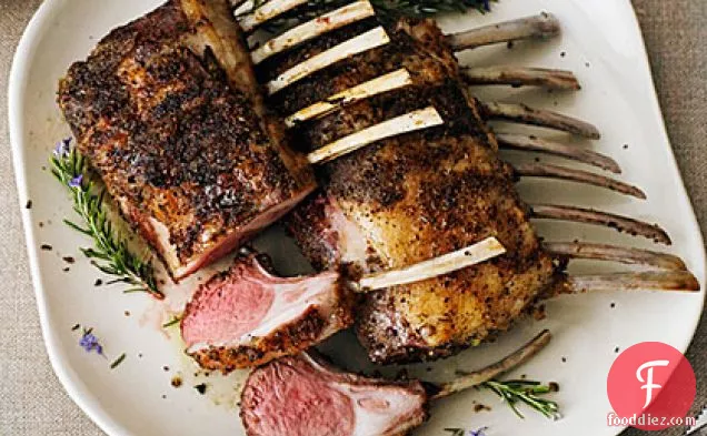 Fennel-Crusted Grilled Rack of Lamb