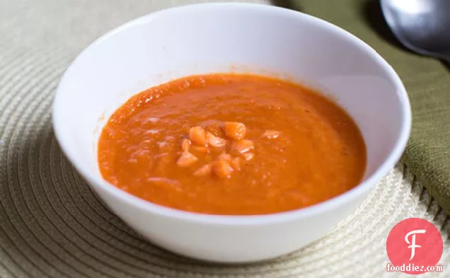 Tomato Soup with Chipotle Peppers