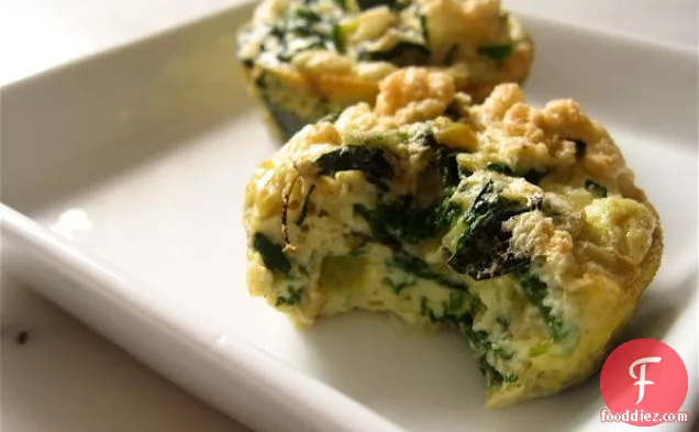 Egg Muffins (with Spinach And Zucchini)